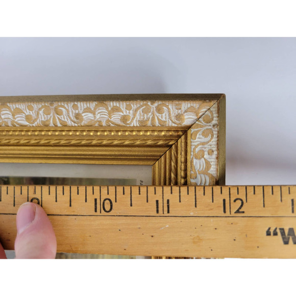 Vintage Framed Thomas Manning Moore "Woodland Stream" Landscape Painting - Picture 5 of 6